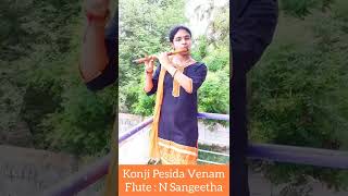 Konji Pesida Venam | Sethupathi | Nivas K Prasanna | K S Chithra | Flute N Sangeetha #shorts #tamil