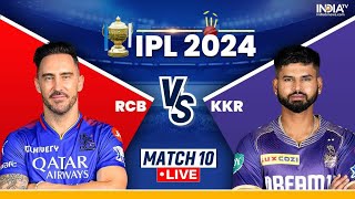 Live Rcb Vs Kkr Match | Royal Challengers Bengaluru | Virat Kohli and Gautam Gambhir