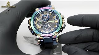 Unboxing 2019 new G-Shock MTGB1000RB-2A 20th Lunar Rainbow Anniversary edition