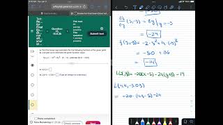 Using Linear Approximations to estimate a function's value
