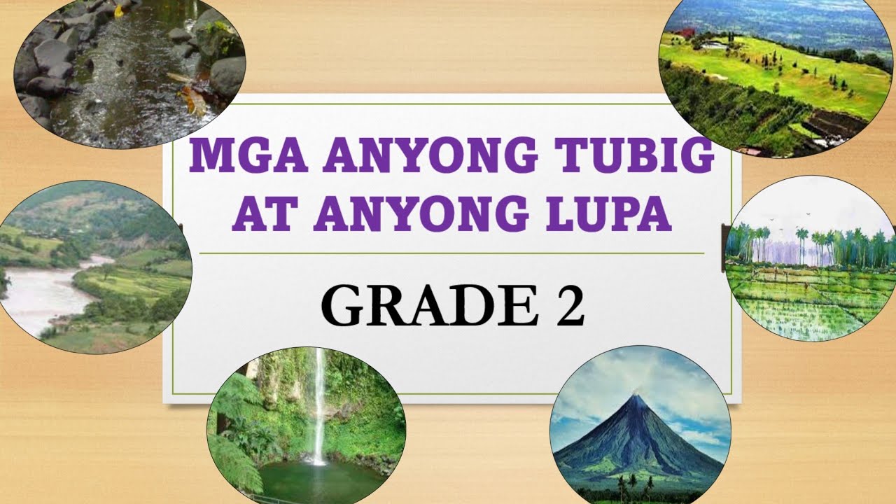 MGA ANYONG TUBIG AT ANYONG LUPA | GRADE 2 #anyongtubig #anyonglupa # ...