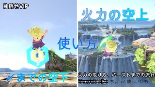 【SSBU】火力の取り方と〆のセットアップ【リュカ】