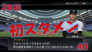 [ 2年目のジンクスへの挑戦] プロ野球 スピリッツ 2014 #40 初スタメン!!! 千葉ロッテマリーンズ vs 埼玉西武ライオンズ（加賀,菊地,平野）