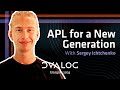 APL MOOC: An APL Course for University Students // Sergey Ichtchenko // Dyalog '24