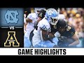 North Carolina vs. Appalachian State | ACC Football Highlights (2022)