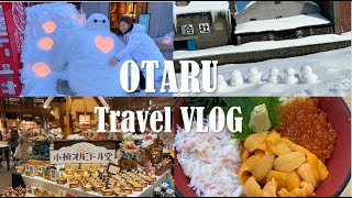 [ENG Sub] OTARU Travel VLOG with food, snow, orgel❤️