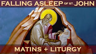 Greek Orthodox Matins/Orthros & Divine Liturgy of Saint John Chrysostom: Saint John the Evangelist