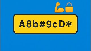 Generate Strong Passwords Instantly Using Python ๐ช๐ #shorts