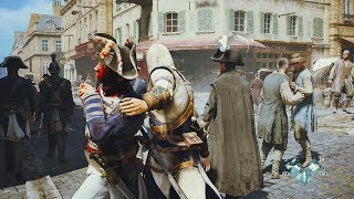 Assassin's Creed Unity: Master Assassin Free Roam - Parkour & Combat Gameplay - #10