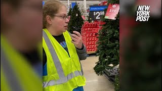Walmart employee signs off after 10 years in viral video, becomes TikTok sensation | New York Post
