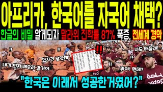 [해외감동사연] 한국어를 자국어로 채택? 한글을 접하고 말라위의 충격적인 변화에 충격! 전세계가 주목하는 한글의 기적!