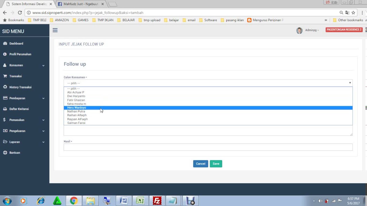 Sistem Developer Property Syariah Youtube
