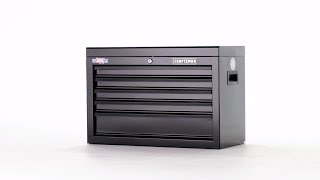 CRAFTSMAN 5-Drawer Black Steel Tool Chest (26-in W x 13.25-in H)