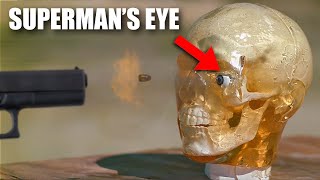 Superman’s “Bullet vs Eyeball” Shot at 200,000 FPS -  The Slow Mo Guys