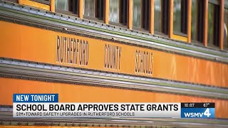 School board approves state grants for safety upgrades in Rutherford County