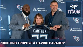 Tennessee Titans Ran Carthon to Build 'Championship Roster', Talks Tannehill & Analytics Approach