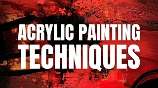 Acrylic Painting Techniques