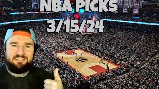 Free NBA Picks Today 3/15/24