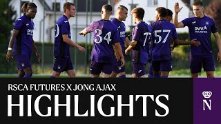 Highlights U23:  RSCA Futures - Jong Ajax | 2022-2023