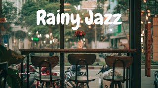 Rainy Jazz Cafe Music - Relaxing Jazz Music with Elegant Instruments for Study, Focus, Work
