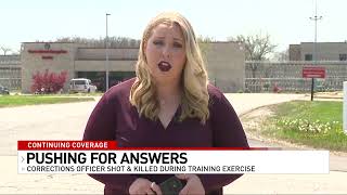 Questions remain about what led to corrections officer's shooting death in training