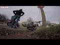 pit bike squad rips around town