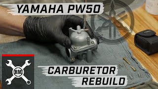 How To Rebuild the Carburetor on a Yamaha PW50