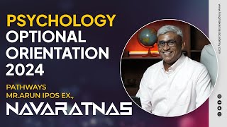 UPSC CSE PSYCHOLOGY OPTIONAL by Mr. PATHWAYS Arun IPOS Ex., | KINGMAKERS IAS ACADEMY | UPSC COACHING