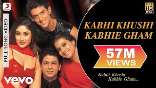 Kabhi Khushi Kabhie Gham Full Video - Title Track  Shah Rukh Khan  Lata Mangeshkar
