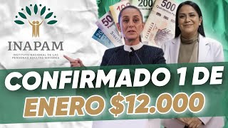 🍀❤️Inapam Nuevo Programa $12,000 + $6000 Mxn De Aguinaldo Inscribete Ya 🥳Inapam 2024