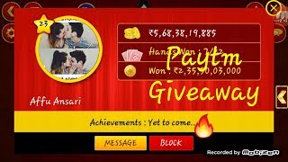 Double Khush Khabri Money Give away + 15 lakh pot Octor Teen patti Giveaway +