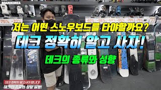 나는 어떤 #스노우보드 를 타야 하는가? 나에게 맞는 스노우보드 선택요령