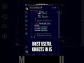 😱😱 JavaScript Object Destructuring is not that simple! #shorts #javascript #programming #coding