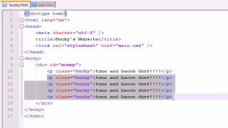 HTML5 Tutorial 8 Sweet New CSS3 Selectors