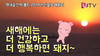 역대급 인파 19만명 몰린 울산 간절곶 2019 일출