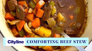 A hearty winter beef stew