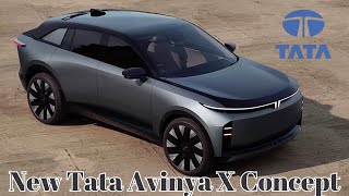 New Tata Avinya X Concept Unveiled at Auto Expo 2025 | To Be Launched in 2026