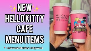 Hello Kitty Café New Menu Items