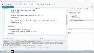 3 6 Working with dates and time : Visual Basic Essential Training
