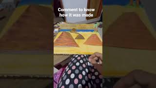 Egyptian civilization |school project | science exhibition | pyramids | working model |