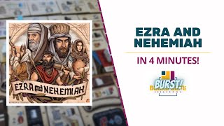 Board Game Breakdown BURST: Ezra and Nehemiah in 4 Minutes!