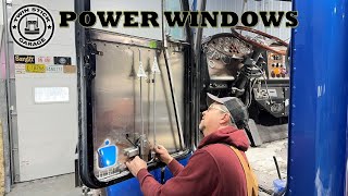 Peterbilt 359 Restoration Ep.110 Power Window Conversion