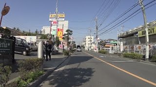 【自転車車載】足立栗原北郵便局〜八潮市大曽根南交差点付近(2016/11/18)