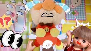 メルちゃん　アンパンマン　おままごと　アニメ　赤ちゃんのおせわ　Mell-Chan Baby Care