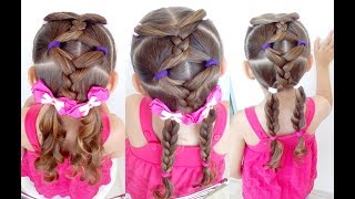 Penteado Infantil para escola