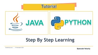 Java and Python Tutorial : Hello World in Java | Hello World in Python