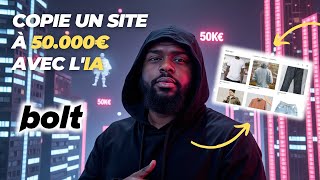 DÉFI : J'AI CLONÉ UN SITE À 50.000€ AVEC L'IA… ET VOUS POUVEZ LE FAIRE