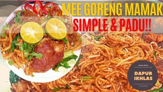 Mee Goreng Mamak Simple & Padu | Penyediaan Pes Mee Goreng Mamak Lazat | Cucur Udang |