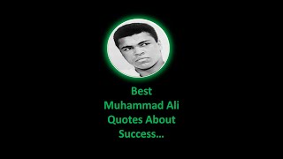 Inspirational Quote by Muhammad Ali #shorts #short #quotes #quotes #quotesaboutlife