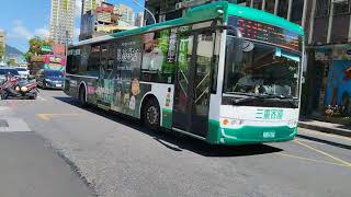 (三重客運) 弘鉅宇通低地板公車 811線 蘆洲-聯合醫院中興院區 KKB-1766